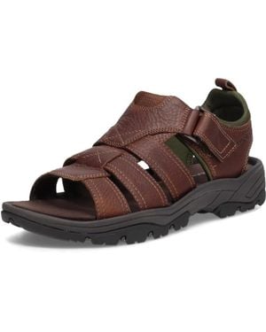 Rockport Springboro Rocklake Fisherman Sandal Trainers - Brown