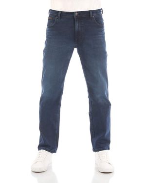 Wrangler Texas Contrast Straight Jeans - Blau