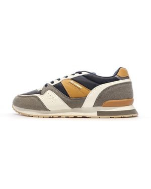 Umbro White/navy/camel Trainers 973590 - Blue