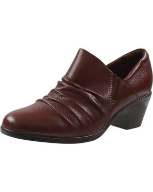 Clarks Emily 2 Cove (British Tan Leather) High Heels - Brown
