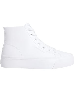 Calvin Klein Vulc Flatform MG LTH YW0YW01741 Mid Top - Schwarz