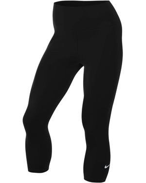 Nike Leggings a lunghezza ridotta e vita alta one - Nero