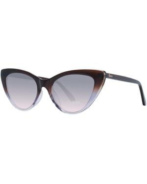 Guess Occhiali da sole cat eye marroni da donna - Marrone