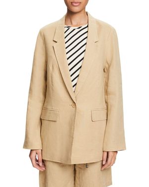 Esprit 034ee1g314 Blazer - Natural