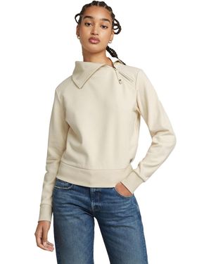 G-Star G-star Asymmetrische Ritssluiting Voor - Naturel