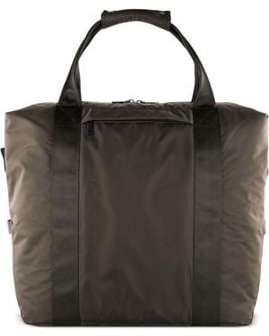 Bugatti Elia shopper da uomo in nylon - Nero