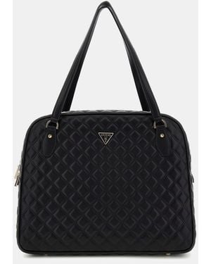 Guess Giully Travel Tote Black - Noir