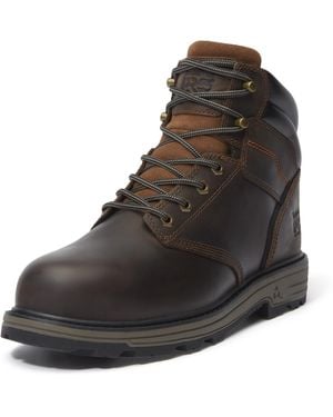 Timberland Titan Tasker 6 Inch Alloy Safety Toe Industrial Work Boot - Brown