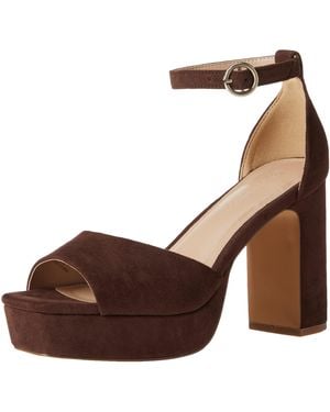 The Drop Hamalie Platform Sandal - Brown