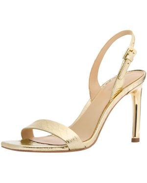 Michael Kors Kasia Heeled Sandal - Natural