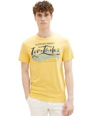 Tom Tailor 1036322 T-Shirt - Gelb
