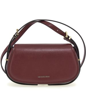 Michael Kors SM FLAP XBODY MULBERRY - Morado