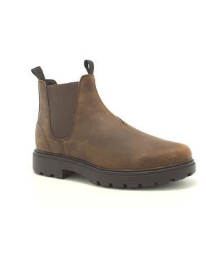 Geox U Spherica Ec7 Enkellaarzen - Bruin