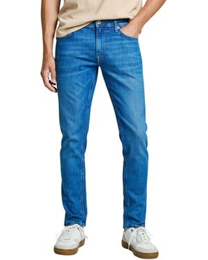 Pepe Jeans Tapered Jeans Pm207390 - Blu