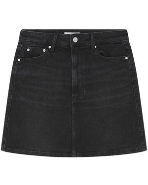 Springfield Minifalda Vaquera básica Falda Mini - Negro