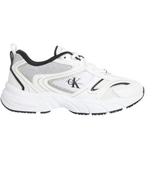 Calvin Klein Jeans Retro Tennis Mesh Ml Yw0yw018070li - Wit