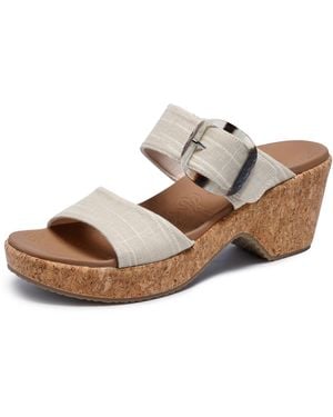 Skechers Brystol Wedge Sandal - Natural
