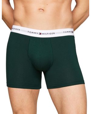 Tommy Hilfiger 3p Boxer Brief Um0um02941 - Green