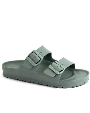 Birkenstock Arizona Eva 1029653 Pure sage Slipper Gummischnallen 35 - Grün