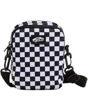 Vans Go Getter Plaid Crossbody Bag - Black