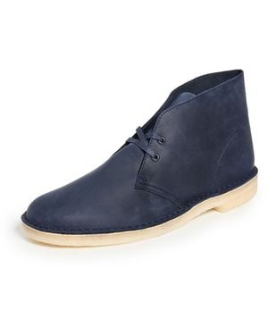 Clarks Stivale Desert Chukka Uomo - Blu