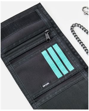 Rip Curl Fold Cash Card Purse Wallet - Black