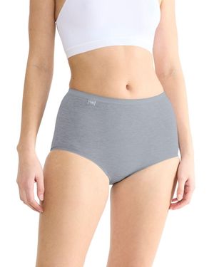 Sloggi Basic+ Maxi C4p Briefs - Blue