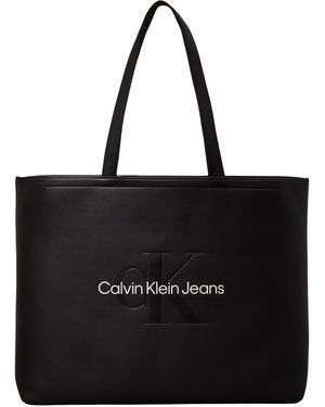 Calvin Klein Shopping bag slim - Nero