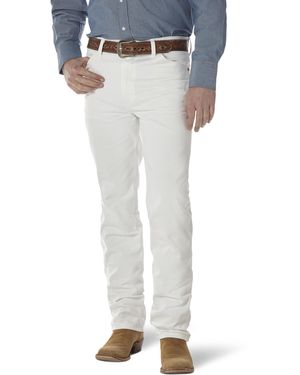 Wrangler Cowboy Cut Slim Fit Jean - White