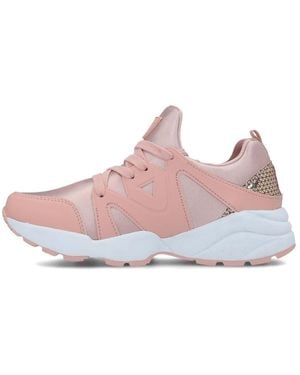 Guess , Fl5sem, Elastic Fashion Casual Fashion Shoes, Pink, 5 Uk - Black