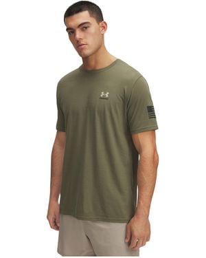 Under Armour Freedom Flag Short-sleeved T-shirt, - Green