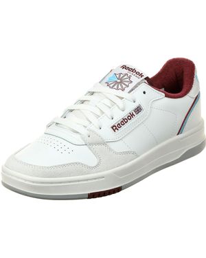 Reebok Phase Court Chalk/vintagechalk/richmaroon Tennis Shoes - White