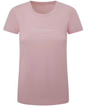 Pepe Jeans New Virginia Ss N - Rosa