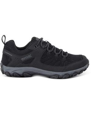 Regatta Low, Edgepoint IV-Scarpe Basse da Passeggio da Uomo, Nero, 45 EU
