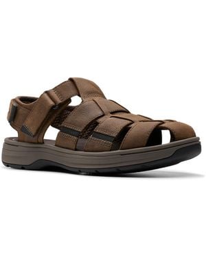 Clarks Uomo Saltway Cove - Marrone
