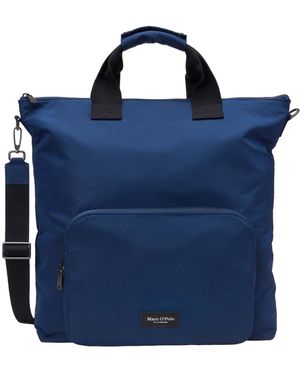 Marc O' Polo Gunis Shopper M Iris Ink - Blu