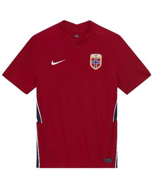 Nike 2020-2021 Norway Home Football Soccer T-Shirt Trikot - Rot