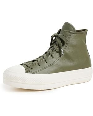 Converse Chuck Taylor All Star Lift Sneakers - Grijs