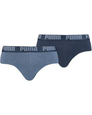 PUMA Slips BASIC BRIEF 521030001 006 2 Pièces Bleu