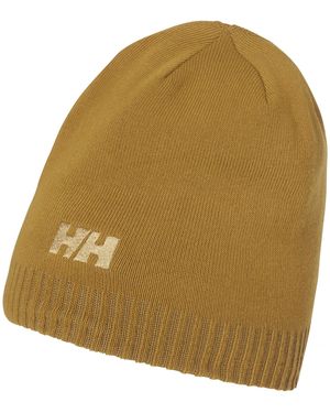 Helly Hansen S Brand Beanie Hat - Brown