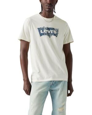Levi's Shirt mit Grafik Bw Bandana Egret - Neutrals - Mehrfarbig