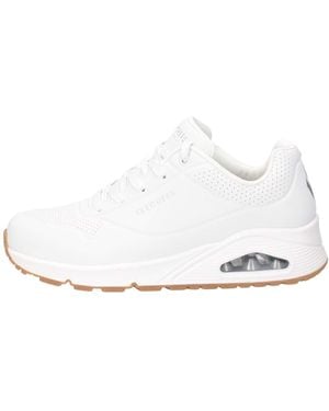 Skechers Uno Stand On Air Trainer - White