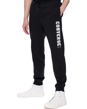 Converse Pantalone Go-To Wordmark Nero Taglia M Codice 10025410-A01