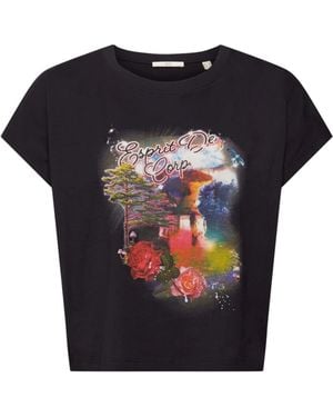 Esprit Edc By T-shirt - Blauw