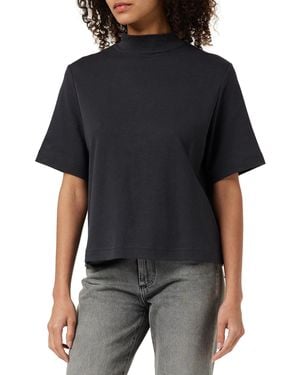 G-Star G-star Moto Logo Mock Top - Black