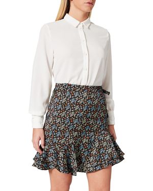 Scotch & Soda Maison Printed Recycled Polyester Wrap Skirt - Multicolour