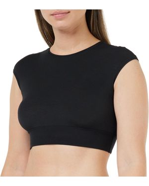 Sloggi Go Allround Crop Top Bustier - Black