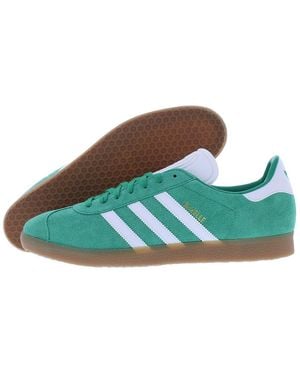 adidas Cblack/ftwwht/goldmt Gazelle Adv Core Blackftwr White/gold Met. 14 Us - Blue