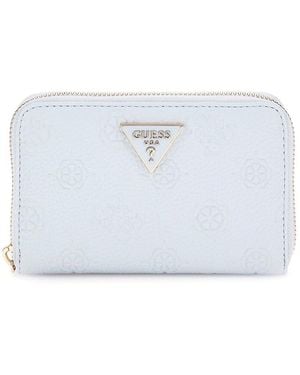 Guess Cresidia Medium Zip-around Wallet - Black