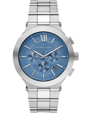 Michael Kors Billie Chronograph Stainless Steel Bracelet Watch - Blue